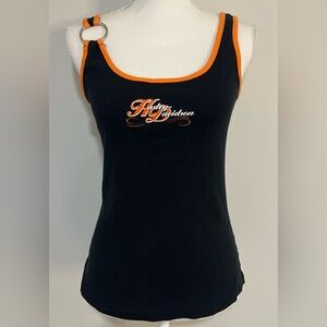 Y2K ‘03 Harley Davidson O-Ring Tank Top